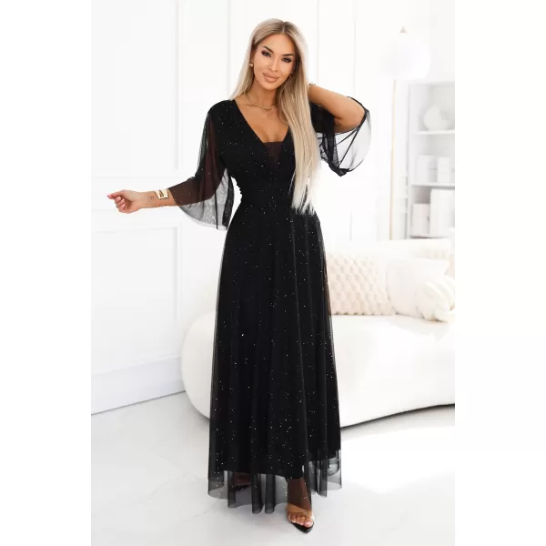  Rochie NUMOCO 654-5 NEGRU 
