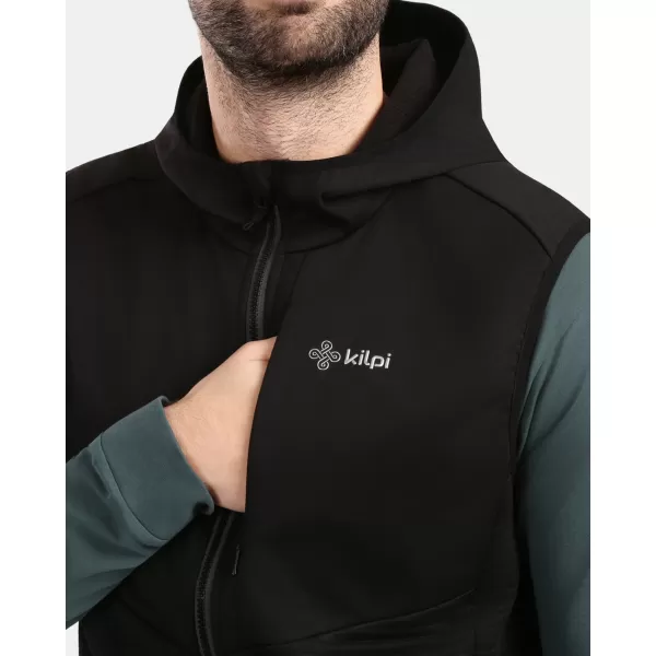  Vestă softshell pentru bărbați KILPI ENIA-M 1M0114KI NEGRU 