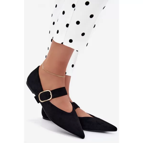  Balerini de dama BOTO CH943 NEGRU 