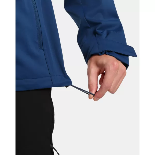  Jachetă softshell pentru bărbați KILPI BELTRA-M 1M0111KI ALBASTRU ÎNCHIS 