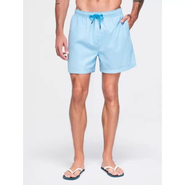  Pantaloni scurți pentru bărbați OMBRE OM-SRSS-0216 ALBASTRU DESCHIS 