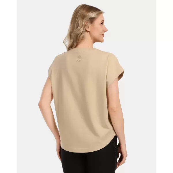  Tricou de damă KILPI NELLIM-W 1L0351KI BEJ 