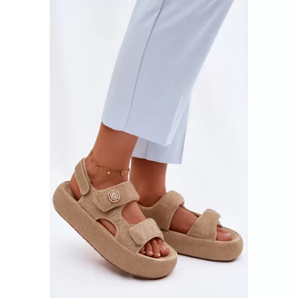  Sandale de dama GOE TT2N4101 BEJ 
