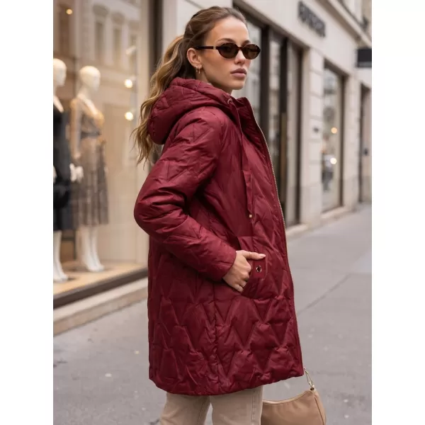  Geaca de dama DSTREET TY5771 BURGUNDIA 