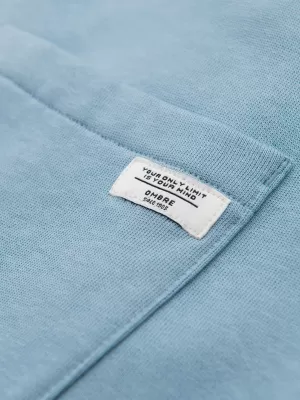 Pantaloni de trening pentru bărbați OMBRE OM-PABS-0304 ALBASTRU DESCHIS