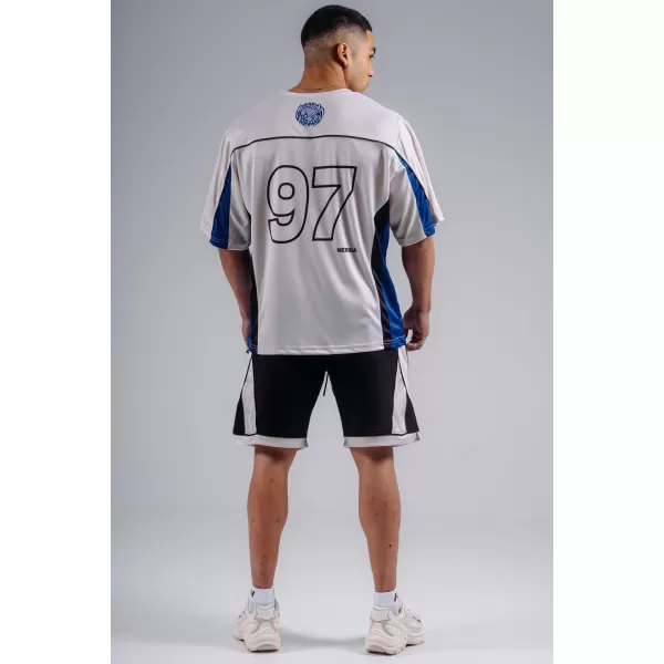  Tricou supradimensionat din jerseu 97 NEBBIA PRIMAL 885 CREMĂ 