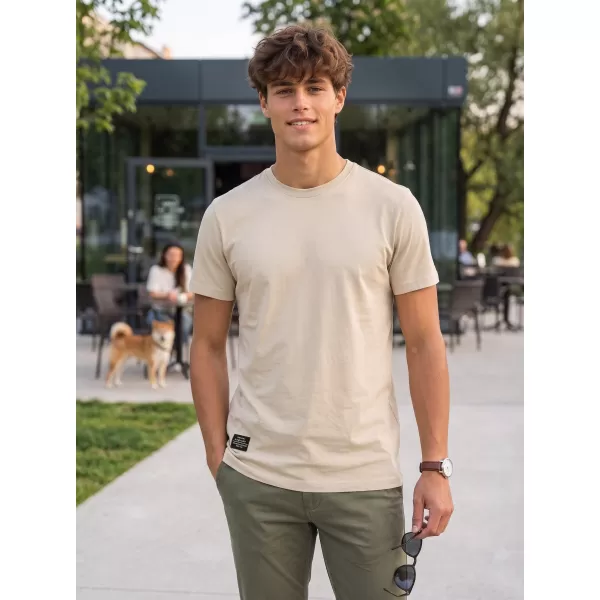  Tricou pentru bărbați ALTISPORT NP/ALMST20001 NISIP 