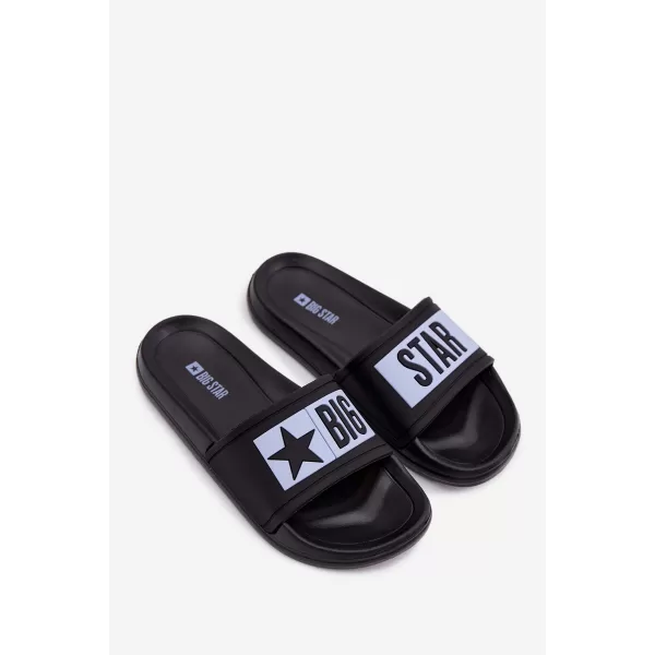  Papuci copii BIG STAR SHOES TT374A003 NEGRU/ALBASTRU 