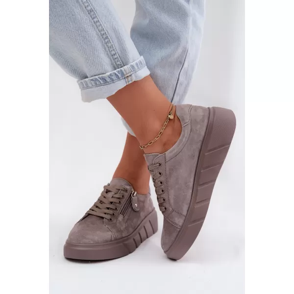  Botine de dama BOTO 26PB18-18 TAUPE 