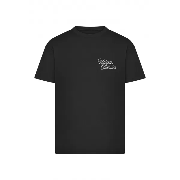  Tricou pentru bărbați URBAN CLASSICS TB8757 NEGRU 
