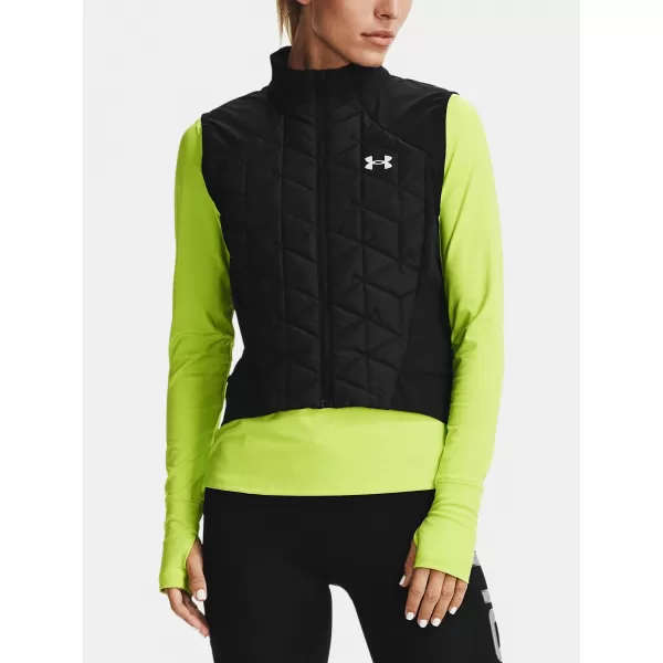  Vesta de dama UNDER ARMOUR CG REACTOR RUN STORM VEST 1355811-001 NEGRU 