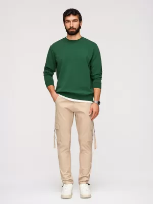 Pantaloni pentru bărbați OMBRE P1516 NISIP