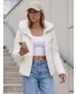 Geaca de dama DSTREET TY5938 ECRU