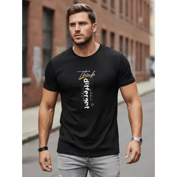  Tricou pentru bărbați DSTREET NX0133R-BK NEGRU 