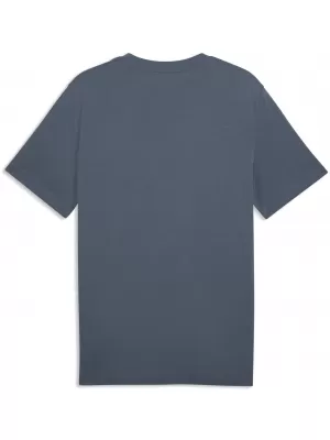 Tricou pentru bărbați PUMA GRAPHICS 2 COLOR SMALL NO. 1 LOGO TEE 68471737 ALBASTRU SEARA