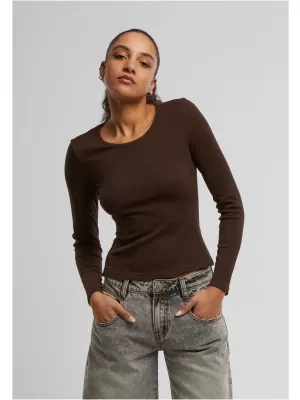 Tricou de damă URBAN CLASSICS TB7786 CALD/MARO