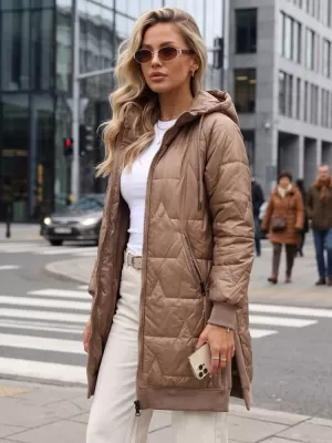Geaca de dama DSTREET TY5811 CARAMEL