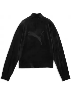 Geaca de dama PUMA ESS ELEVATED VELOUR TRACKJACKET 69402101 PUMA NEGRU