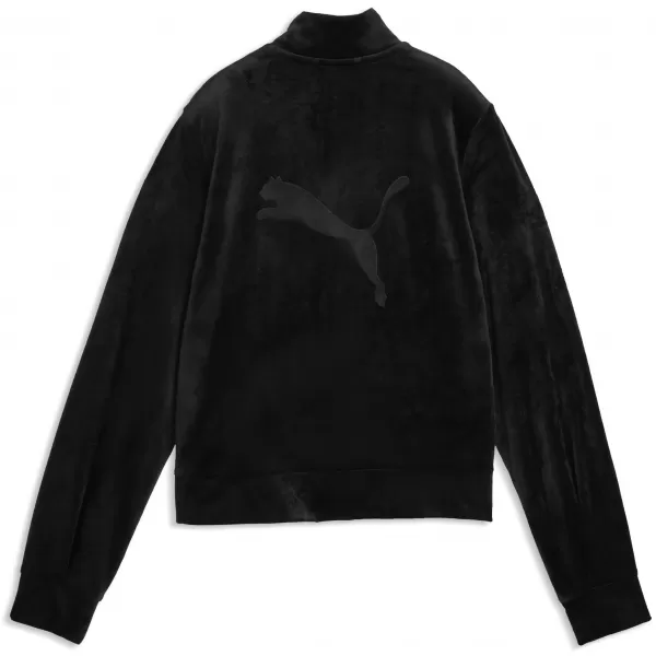  Geaca de dama PUMA ESS ELEVATED VELOUR TRACKJACKET 69402101 PUMA NEGRU 
