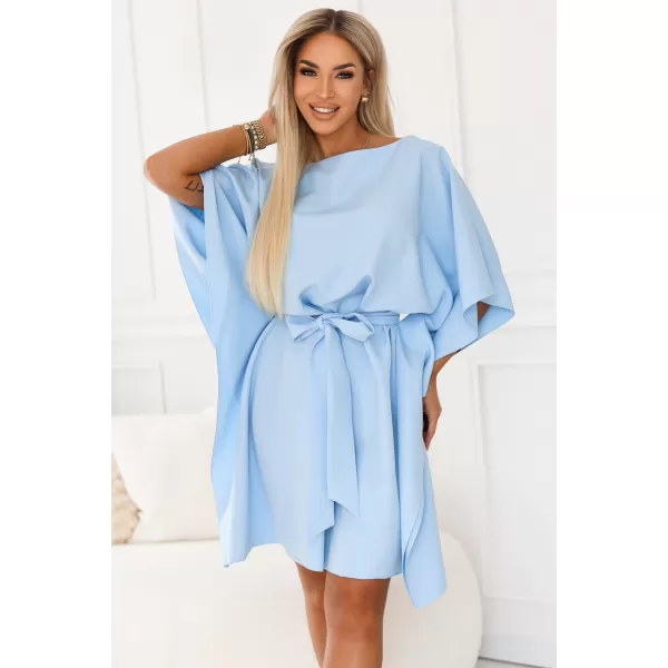  Rochie NUMOCO 287-43 ALBASTRU DESCHIS 