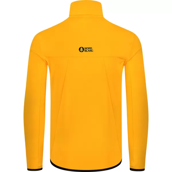  Hanorac powerfleece pentru bărbați NORDBLANC MORASS NBSFM8335 CHIHLIMBAR 