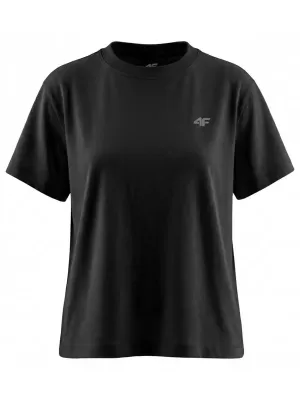 Tricou pentru femei 4F WMM00TTSHF3310 NEGRU ADÂNC
