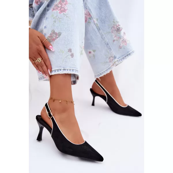 Sandale de dama BOTO CH937 NEGRU 