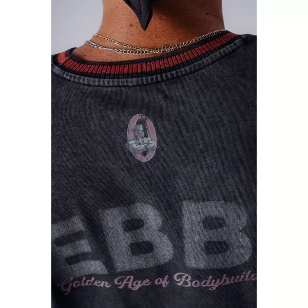  Tricouri pentru bărbați NEBBIA OLYMPIA HEAVYWEIGHT COTTON 941 NEGRU 