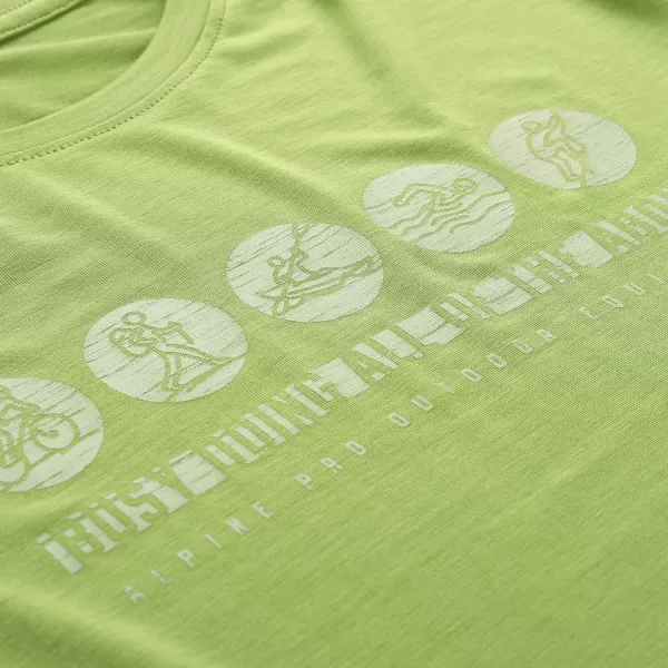  Tricou funcțional de damă ALPINE PRO LYORA PERIDOT VARIANTA PA 