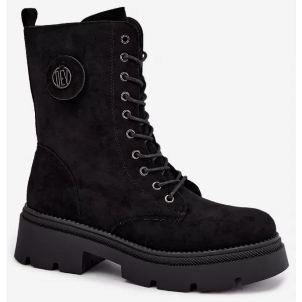 Pantofi de dama BOTO DA202P NEGRU MAT 