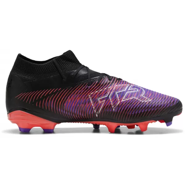  Cizme de fotbal PUMA FUTURE 8 PRO FG/AG 108139-01 NEGRU/ALB/ROȘU STRĂLUCITOR 