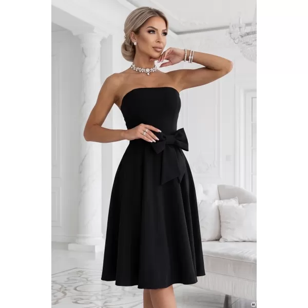  Rochie NUMOCO 692-1 NEGRU 