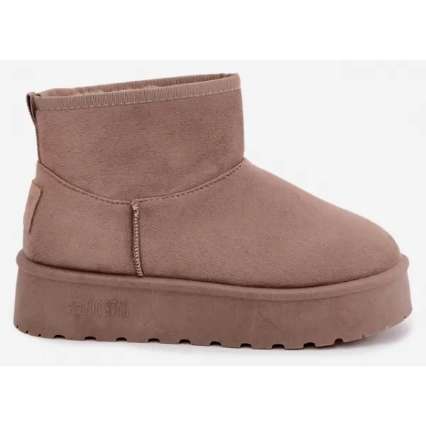  Oameni de zăpadă pentru femei BIG STAR SHOES UU274224 BEJ 