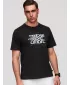 Tricou pentru bărbați OMBRE OM-TSPT-0286 NEGRU
