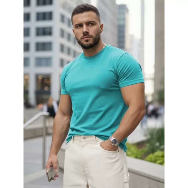  Tricou pentru bărbați DSTREET RX5692 ALBASTRU 