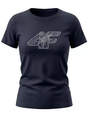 Tricou pentru femei 4F WMM00TTSHF3309 OBICEIURI