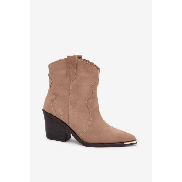  Cizme de dama BOTO 6397 KAKI 