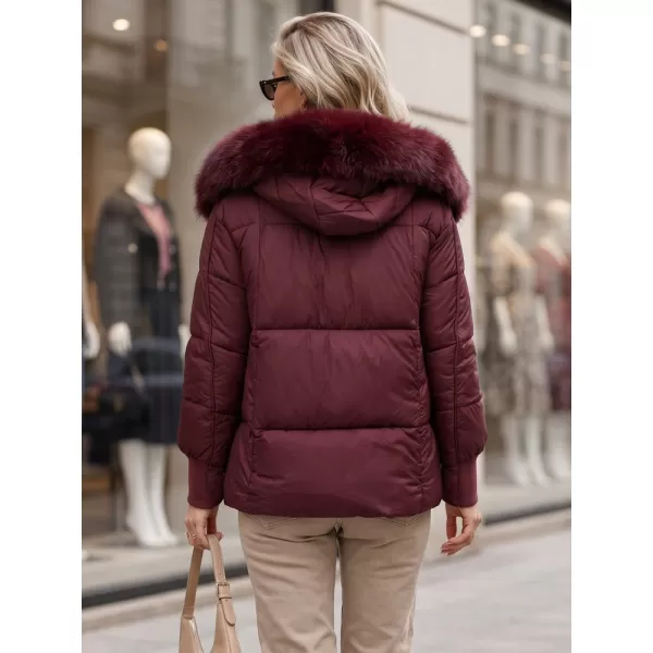  Geaca de dama DSTREET TY6003 BURGUNDIA 