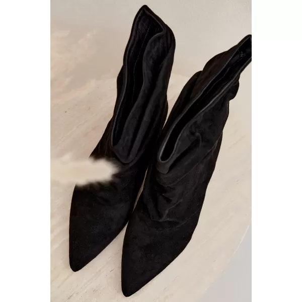  Botine de dama BOTO 7100 NEGRU 