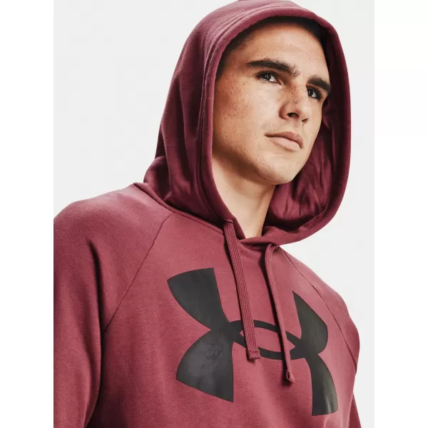  Hanorac pentru bărbați UNDER ARMOUR RIVAL FLEECE BIG LOGO HD 1357093-652 ROŞU 