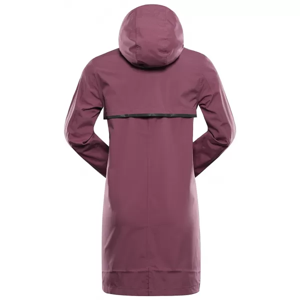  Palton de damă impermeabil ALPINE PRO PERFETA 2 NECTAR DE STRUGURI 