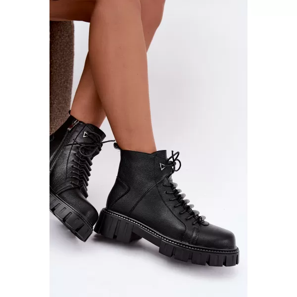  Botine de dama D&A JC62-1044 NEGRU 