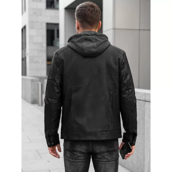  Jachetă pentru bărbați DSTREET TX5147 NEGRU 