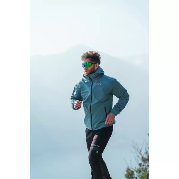  Pantaloni multisport impermeabili pentru bărbați NORDBLANC RIDGEWALK NBSPM8325 NEGRU 