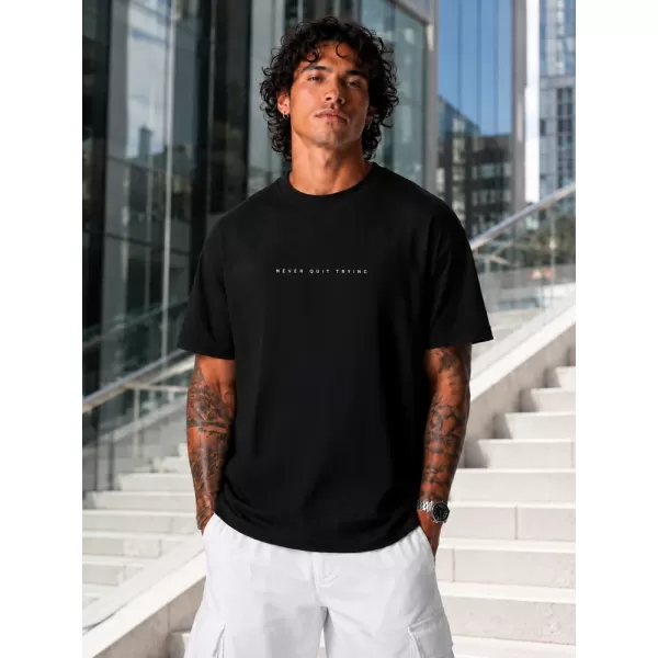  Tricou pentru bărbați DSTREET NX4002R-BK-O NEGRU 