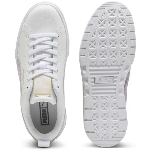  Adidași de damă PUMA MAYZE VELVET DREAM WNS 403326-01 PUMA ALB/GEM DE PRUNE 