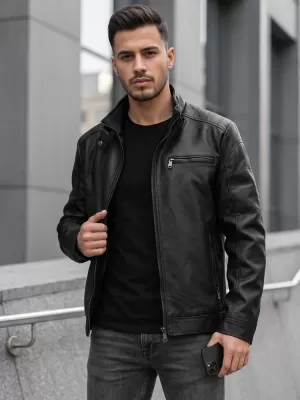 Jachetă pentru bărbați DSTREET TX5149 NEGRU