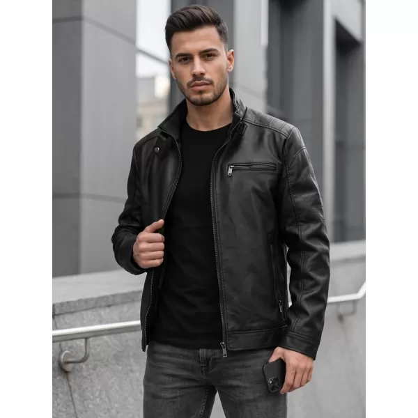  Jachetă pentru bărbați DSTREET TX5149 NEGRU 