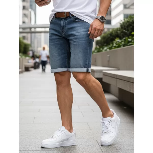  Pantaloni scurți pentru bărbați DSTREET SX2572 ALBASTRU 
