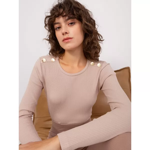  Bluza de dama BASIC FEEL GOOD RV-BZ-9204.40X BEJ 